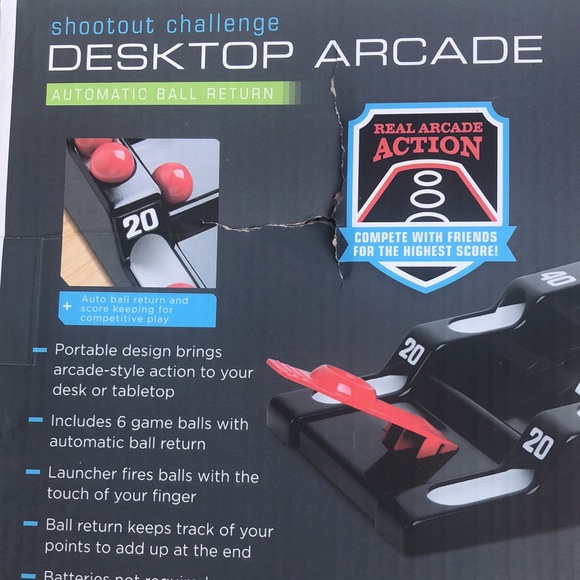 SKEE BALL NWOT ARCADE TABLETOP GAME - Picture 3 of 5